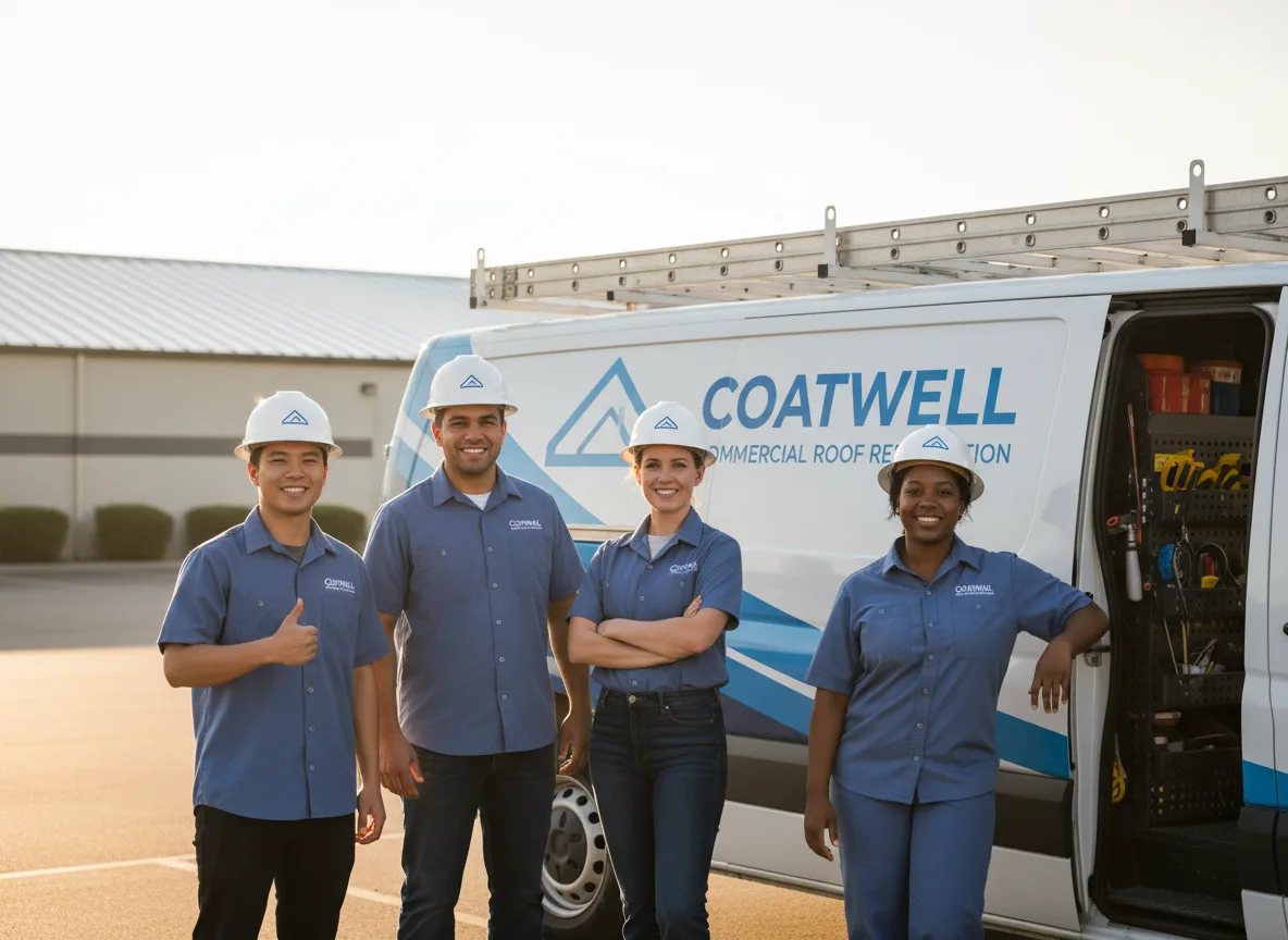 Commercial roof coating company in Mineola, TX